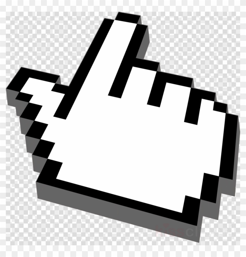 Hand Cursor Clipart Computer Mouse Pointer Clip Art - Gif De Click Png #1610364