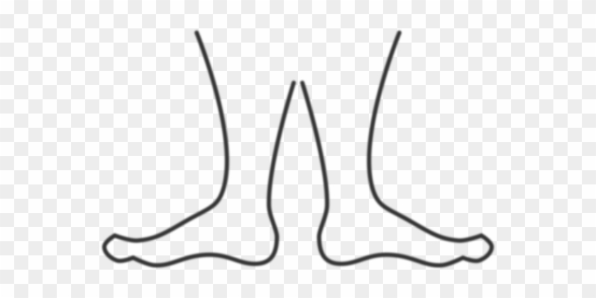 Footprint Sole Toe Computer Icons - Feet Black And White Png #1610940