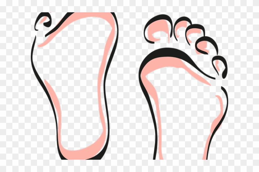 Feet Clipart Sole Foot - Clip Art Sole Of Foot #1610945