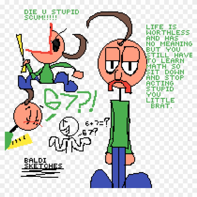 Baldi Sketches - Baldi Maths #1611049