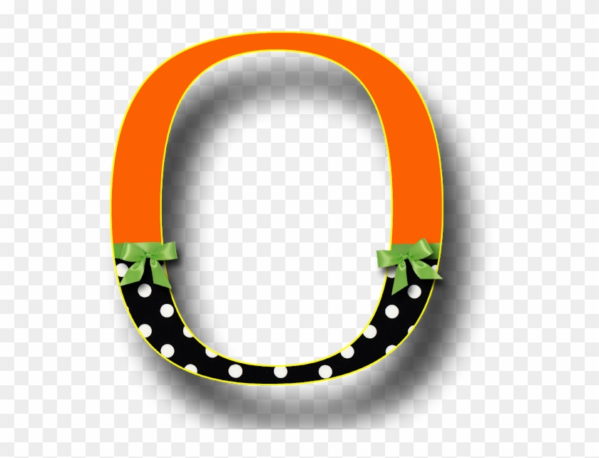 Halloween Polka Dot Alphabet Letters - Capital Letter Polka P Png #1611180