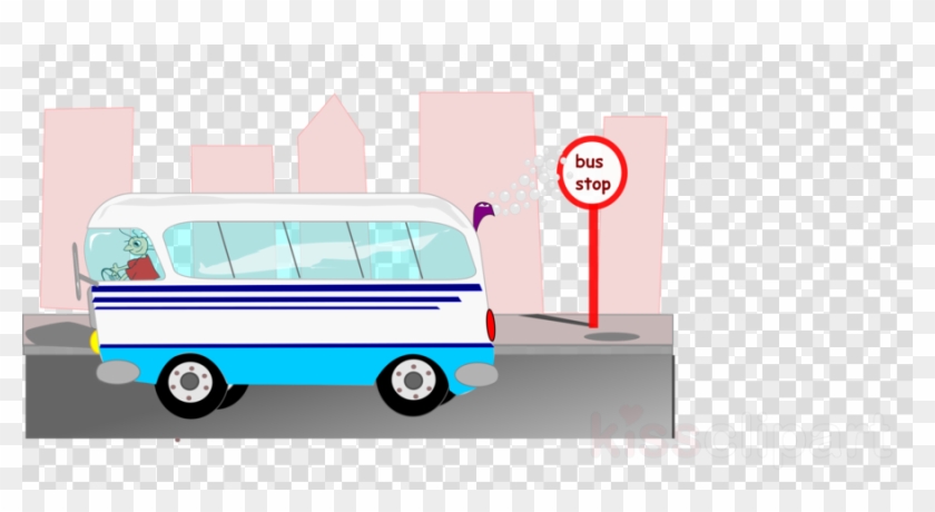 Bus Clipart Bus Stop Clip Art - Red And Black Wolf Logo Png #1611308