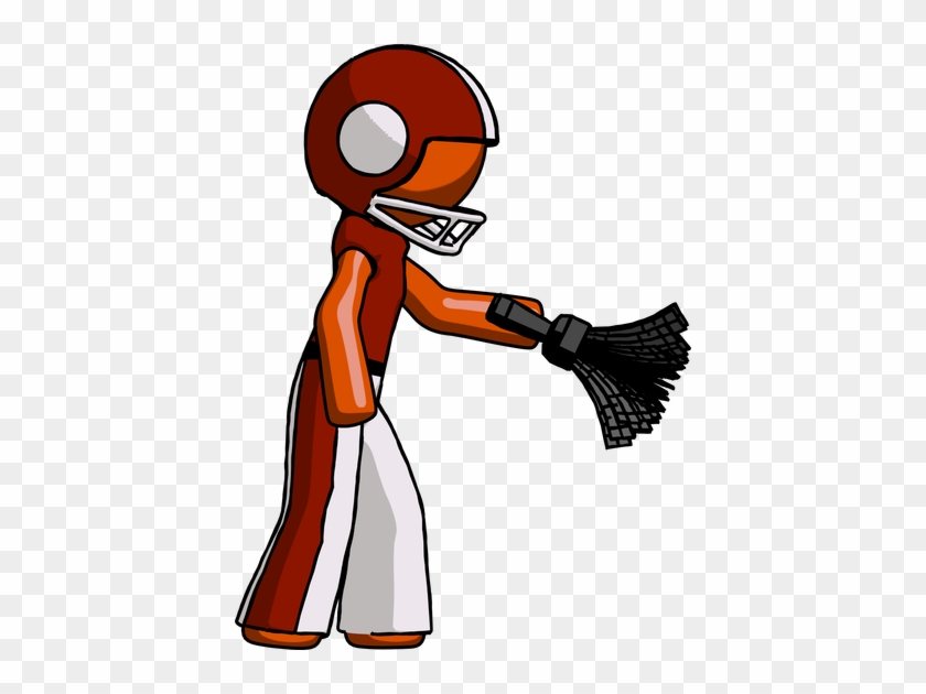 Man With Feather Duster - Man With Feather Duster #1611536