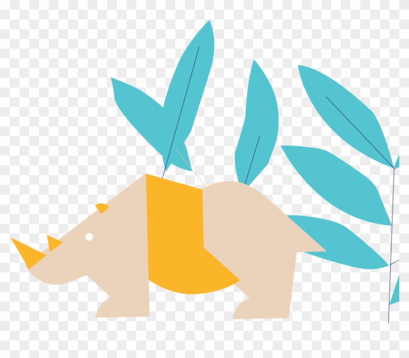 Rhino Illustration - Rhino Illustration #1611689