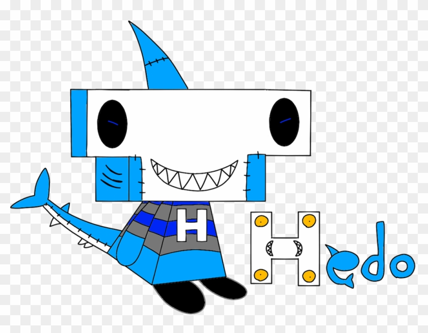 Hedo The Hammerhead Shark By 176396 - Cartoon #1611755