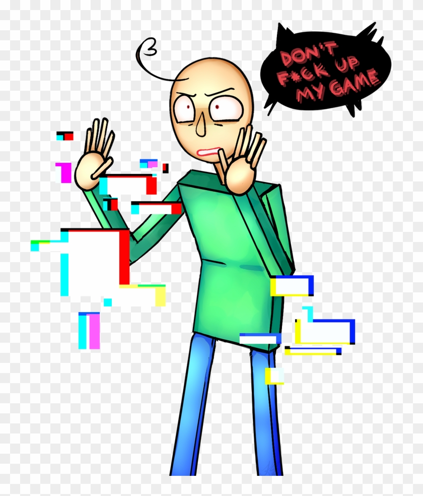 Don't Crash It Dude By - Baldi's Basics In Education & Learning #1611806