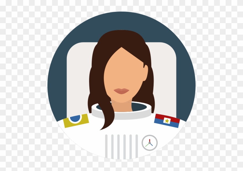 Download Png File - Astronaut Profile #1611855