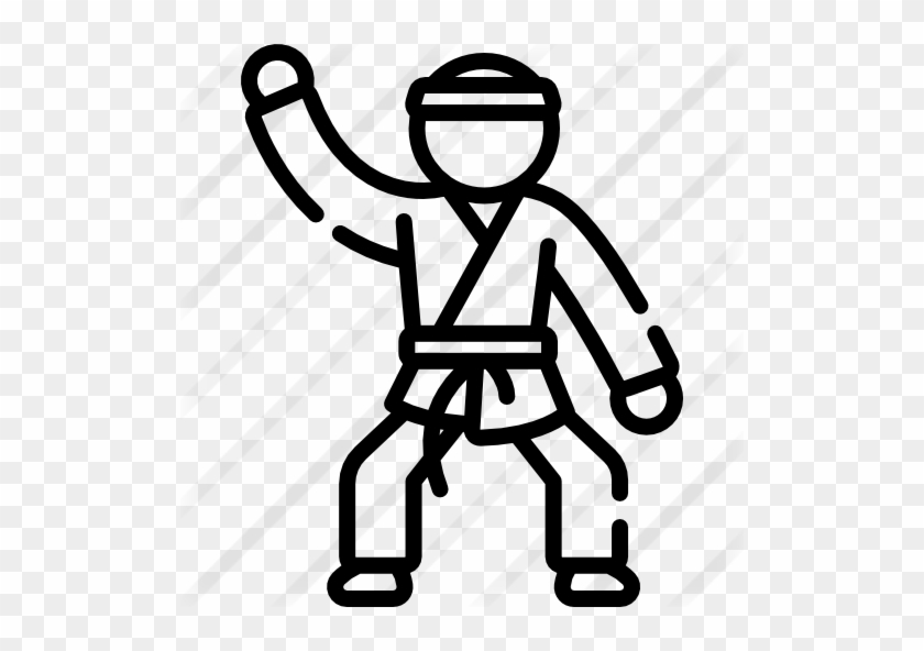 Karate Free Icon - Karate Free Icon #1612338