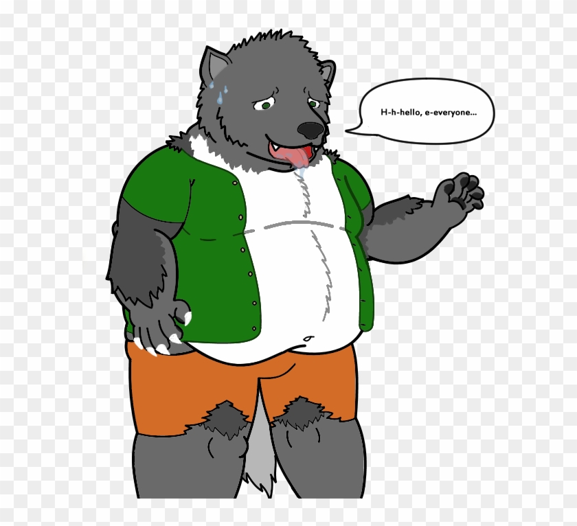 Jerald, The Big Wolf - Cartoon #1612471