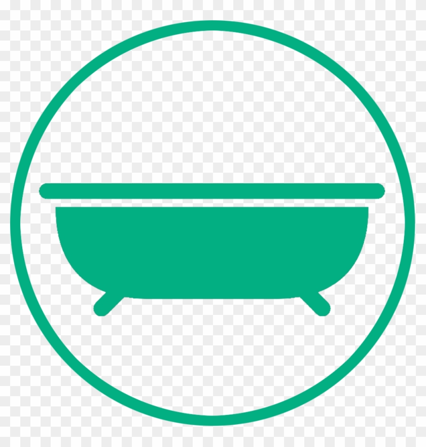 Bathtub Or Jacuzzi - Circle #1612482