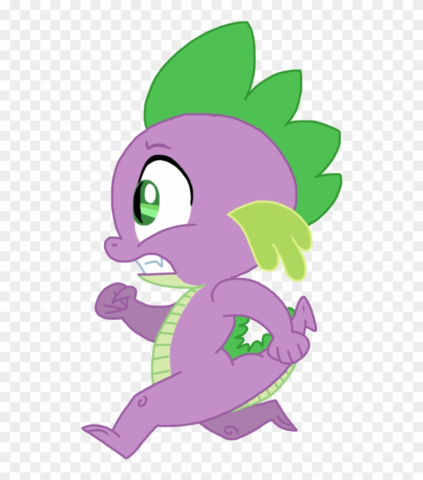 Running Clip Art Spike - Cartoon #1612637