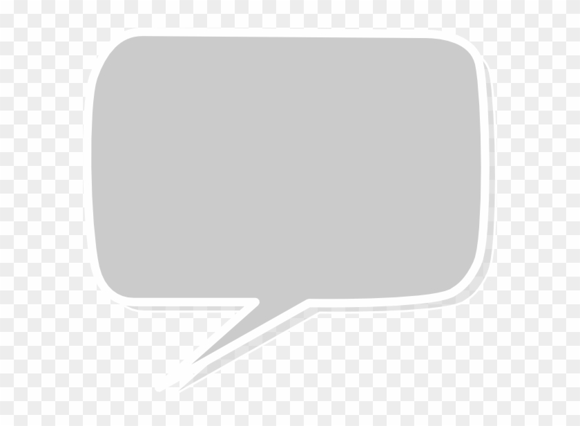 This Free Clip Arts Design Of Talk Bubble Gray Png - This Free Clip Arts Design Of Talk Bubble Gray Png #1612834