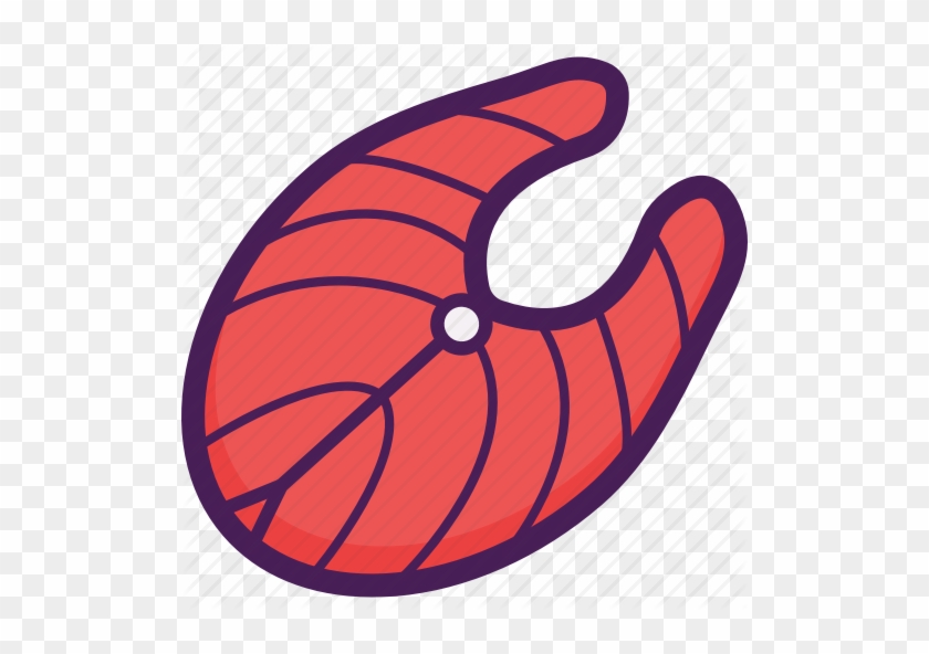 Sushi Clipart Salmon Meat - Illustration #1612888
