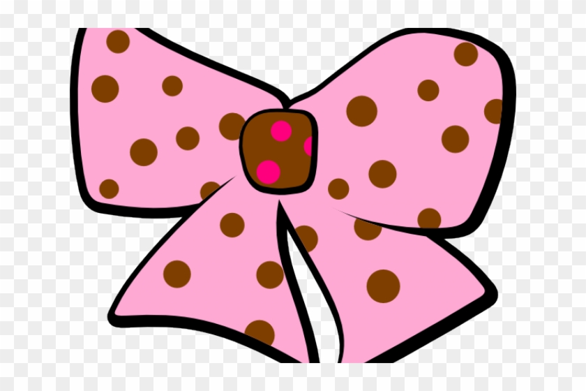 Pink Flower Clipart Brown - โบว์ สีชมพู Png #1613199