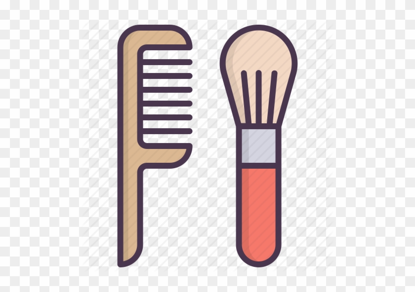 Hairbrush Clipart Hairbrush Hairdresser Comb - Hairstyle #1613829