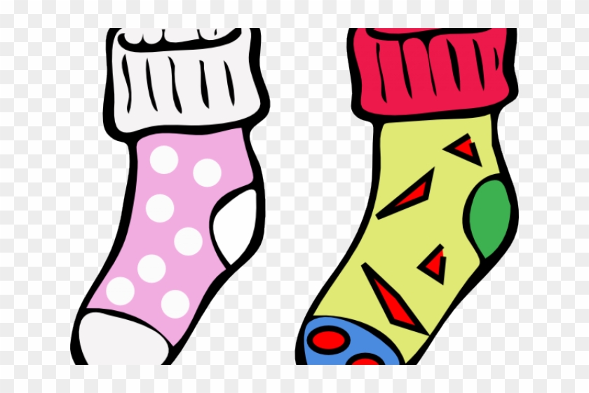Socks Clipart Same Sock - Socks Clip Art #1614408