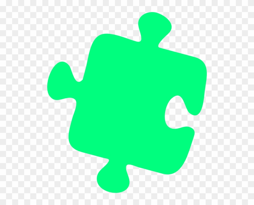 Jt Puzzle Piece 2 Clip Art At Clker - Clip Art #1614427