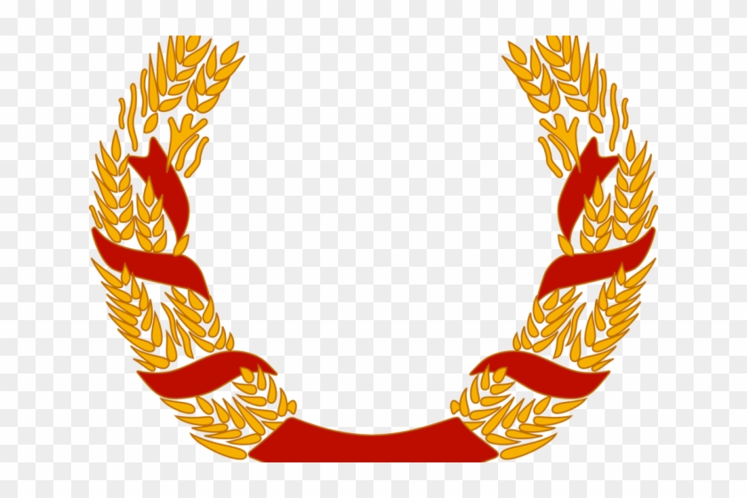Corn Clipart Wreath - Laurel Wreath Png Wheat #1614652