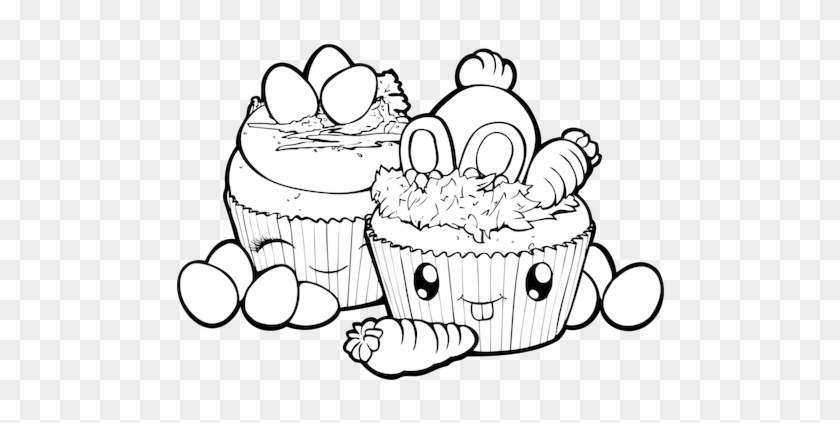 Svg Freeuse Stock Cupcakes Clipart Black And White - Cartoon #1615113