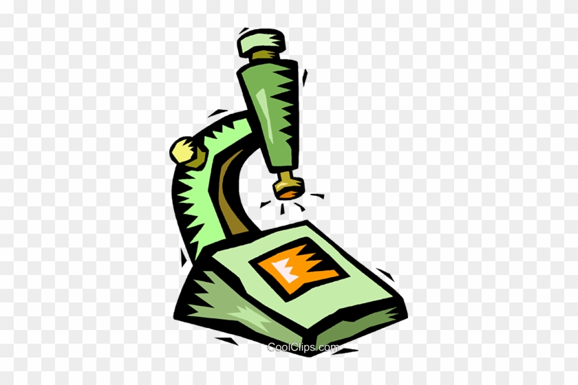 Microscope Royalty Free Vector Clip Art Illustration - Microscope Royalty Free Vector Clip Art Illustration #1615251