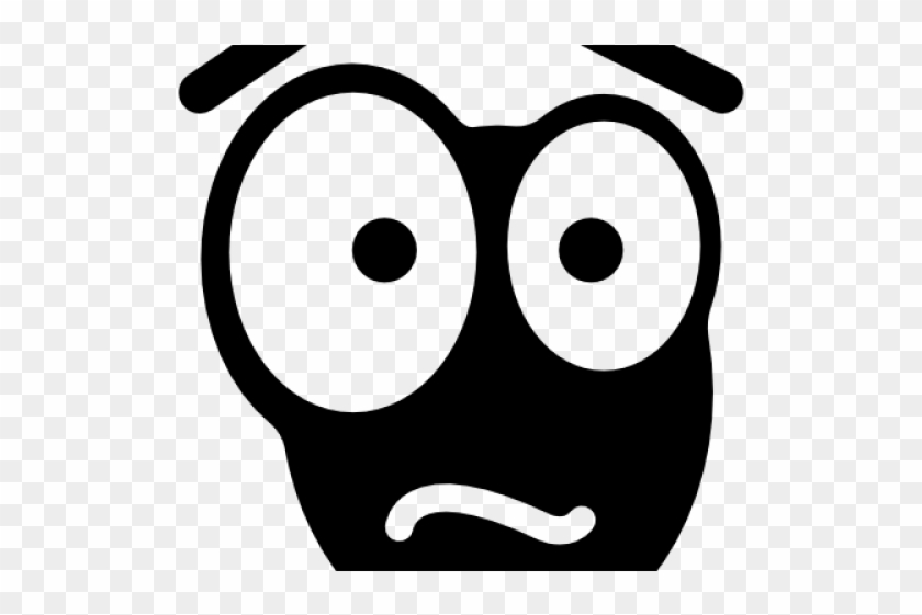 Fear Clipart Emoticon - Fear Icon Png #1615460