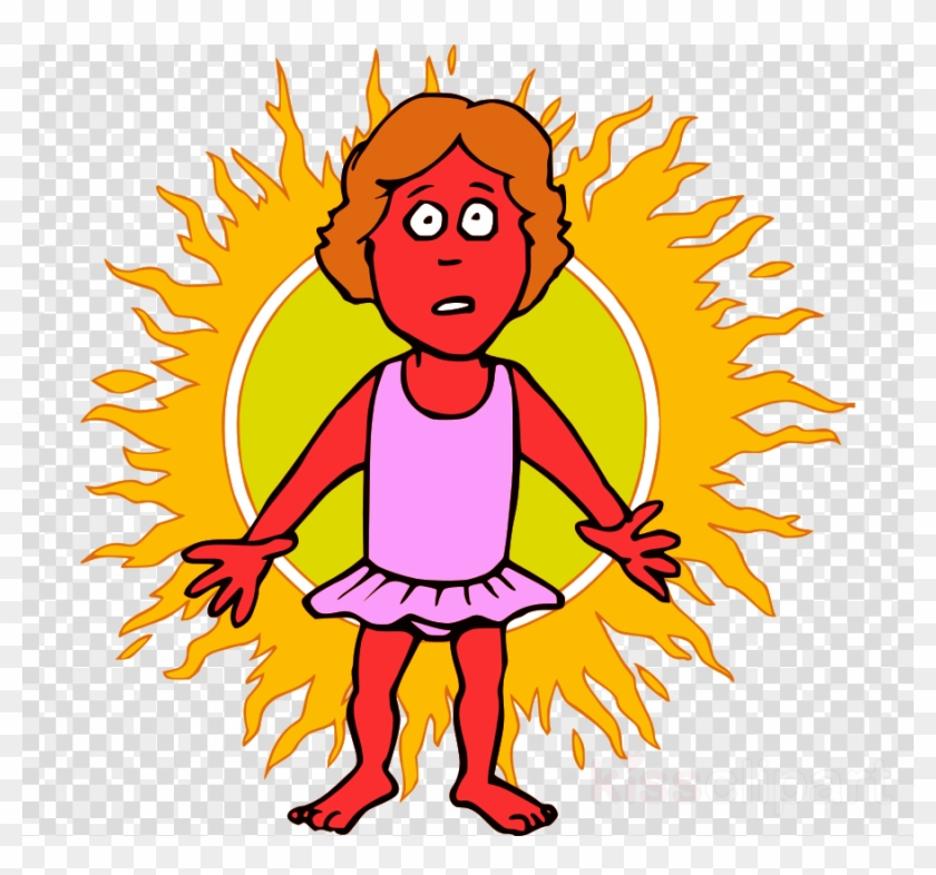 Sunburn Clipart #1615750