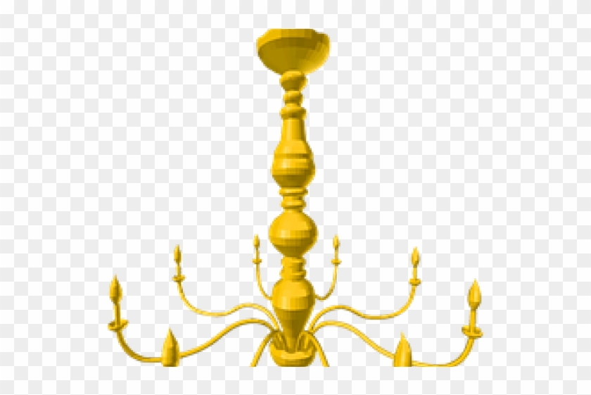 Chandelier Clipart Decorative Light - Clip Art Chandelier #1615874