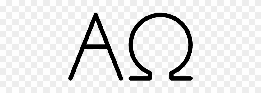 Alpha And Omega Vector - Alpha And Omega Icon #1616316