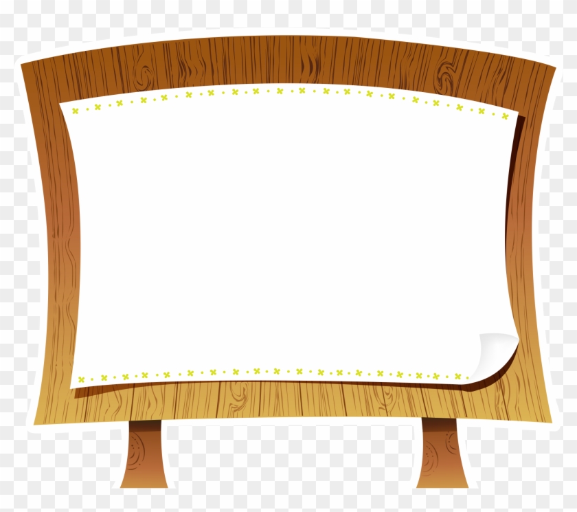 Download Cartoon Wood Transprent Png Free - Gambar Kartun Papan Kayu #1616386