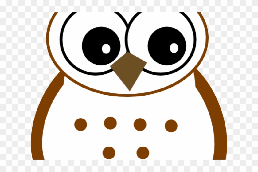 Snowy Owl Clipart Carton - Owl Eyes Clip Art #1617091