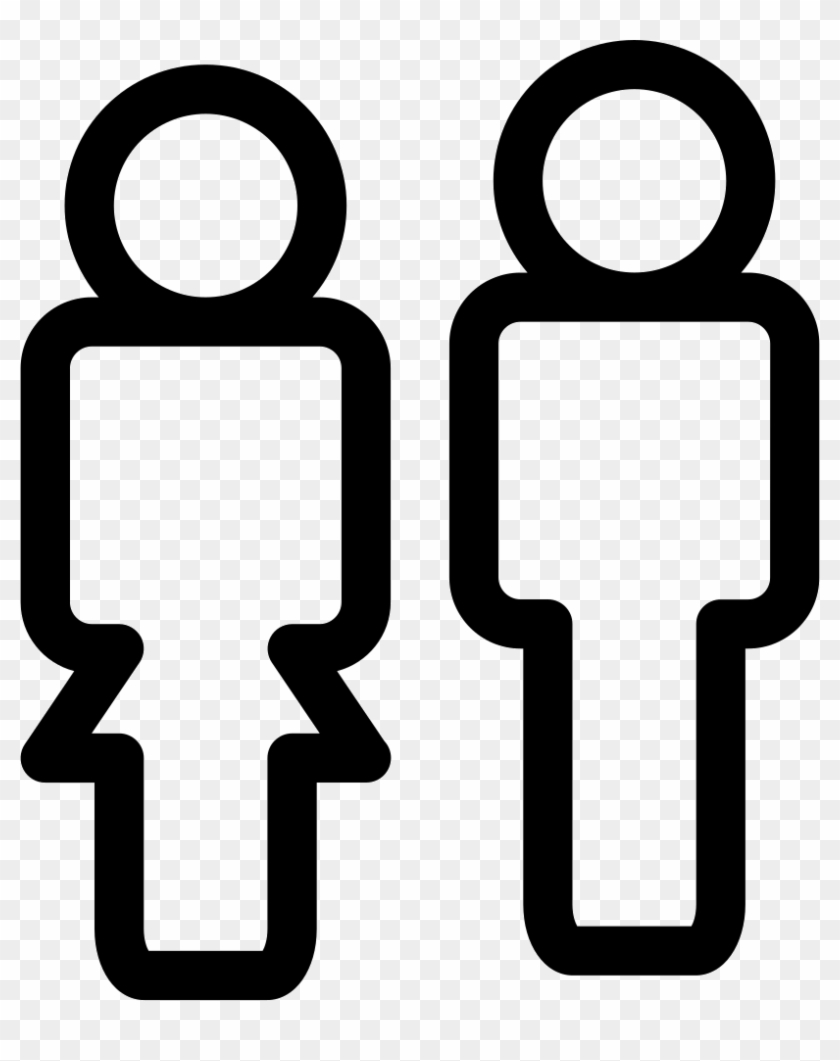 Unisex Bathroom Sign Comments - Iconos De Baño Png #1617187