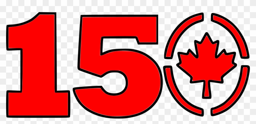 Picture Of Canada 150 Stencil - Picture Of Canada 150 Stencil #1618521