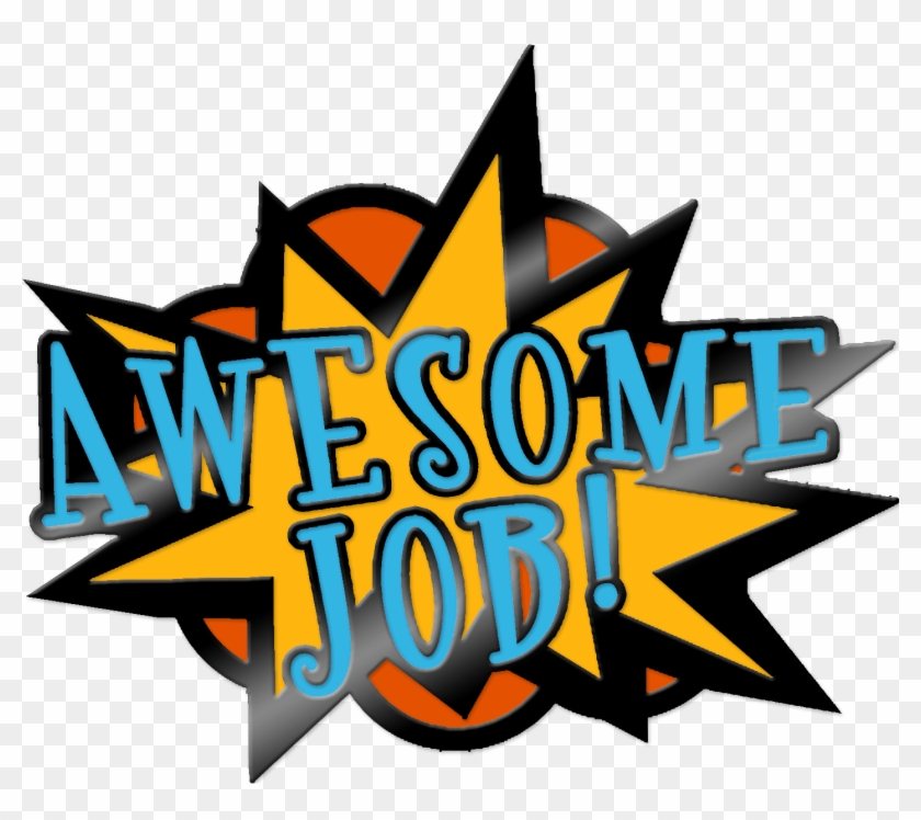 Awesome Job Clip Art - Graphic Design #1619325
