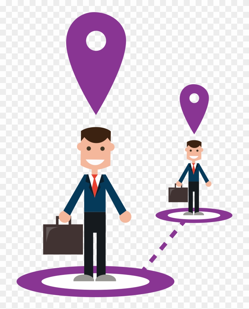 Findmobi Make Your Mobile A Tracking Device Ⓒ - Employee Tracking Illustration #1619535