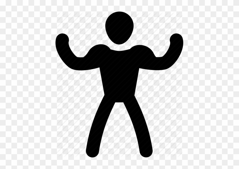 449 X 512 6 - Strong Man Icon #1619931