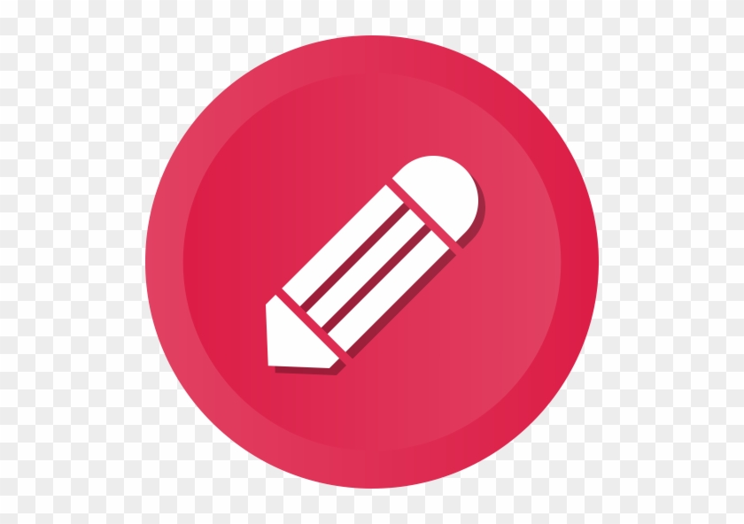 Ios & Web User Interface Multi Circle Flat Vol - Edit Round Icon Png #1619947