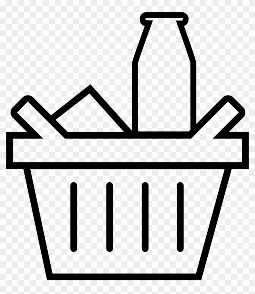 Png File - Food Basket Icon Png #1620379