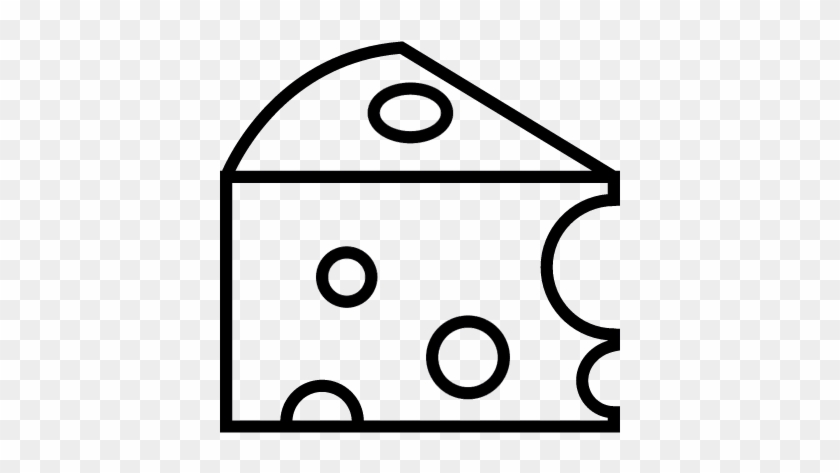 Cheese Triangular Slice Vector - Kaas Tekenen In Stappen #1620501