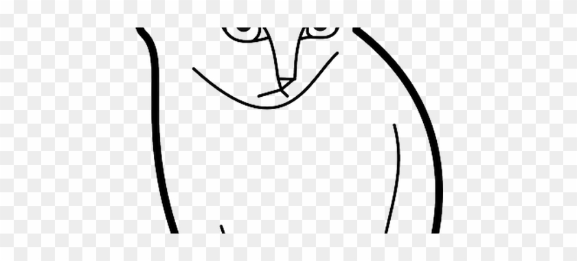 Cat Face K Pictures Full Hq Wallpaper - Line Art #1620959