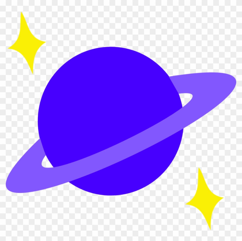 Saturn Clipart Purple - Saturn Clipart Purple #1621176
