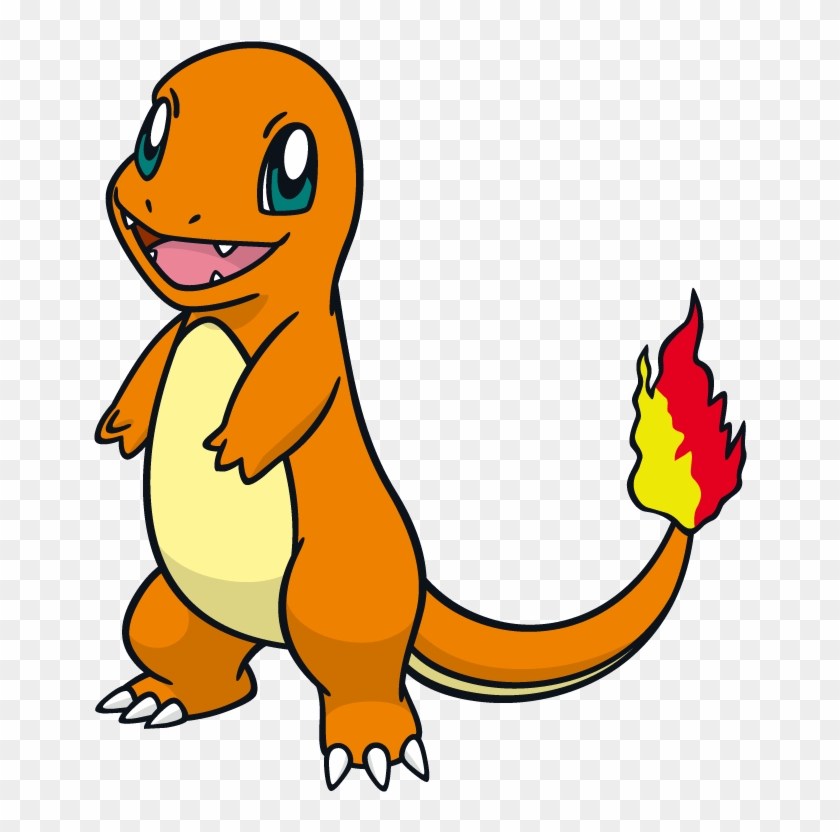 Pokemon Clipart Vector - Charmander Cartoon #1621480