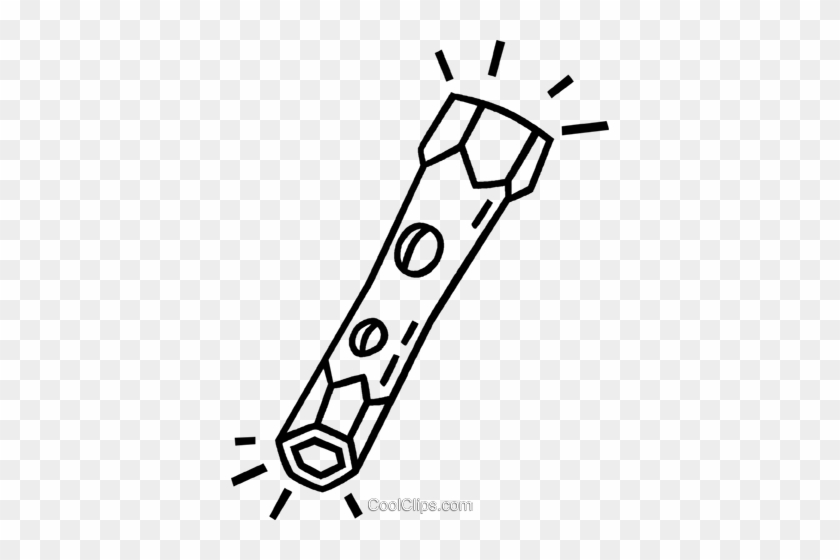 Flashlight Royalty Free Vector Clip Art Illustration - Flashlight Royalty Free Vector Clip Art Illustration #1621733