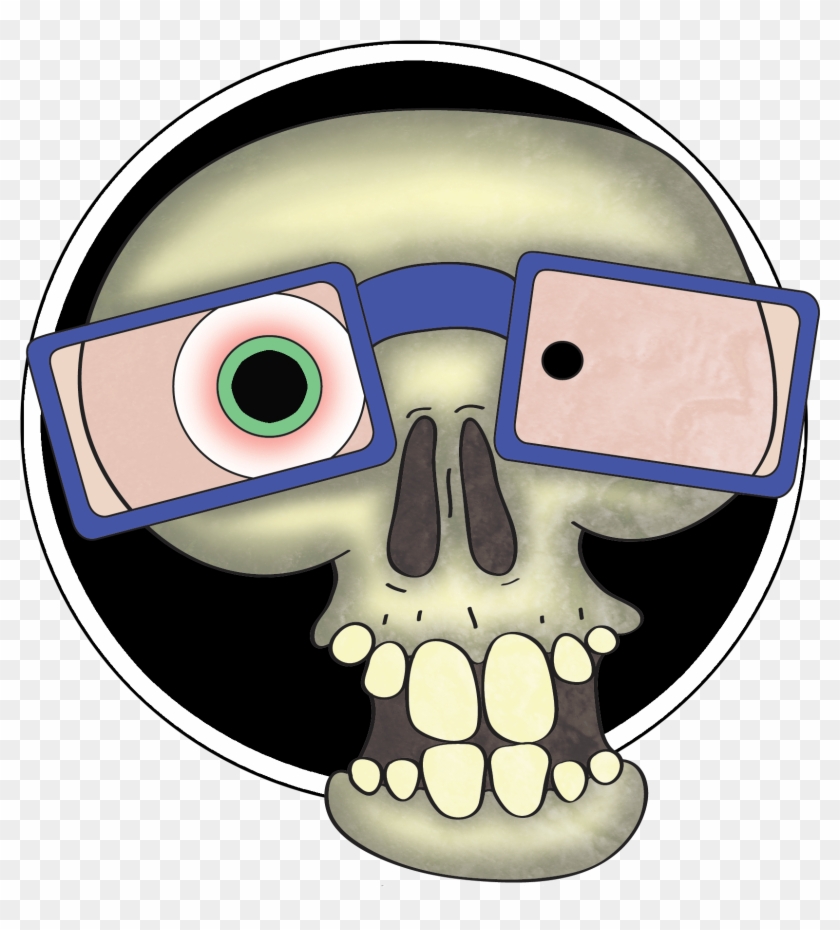 Grave Clipart Open Grave - Skull #1622125