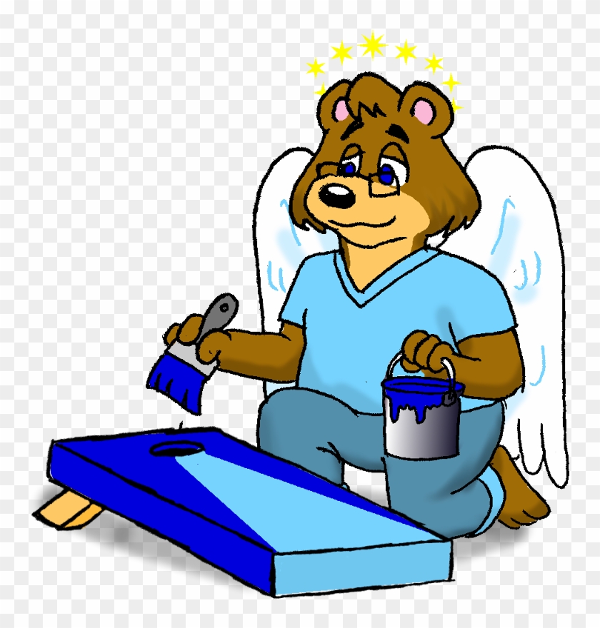 Painting My Boards - Cartoon #1622385