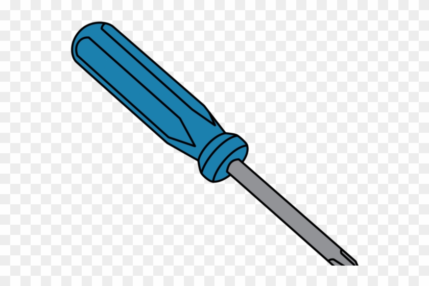 Screwdriver Clipart Blue - Screwdriver Clipart Blue #1622527