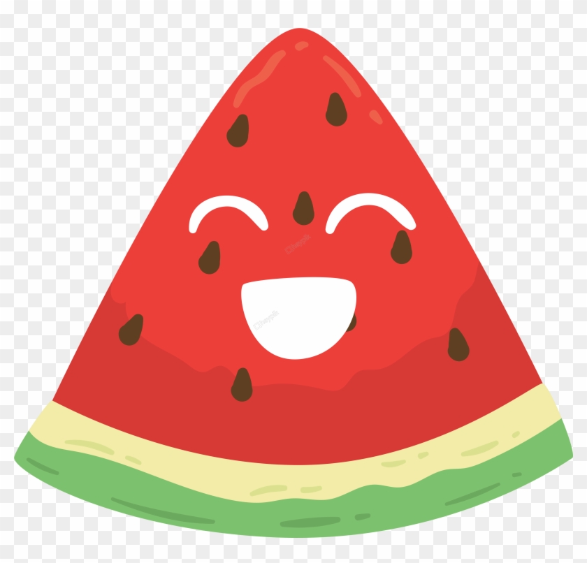 Drawn Watermelon Face - การ์ตูน แตงโม น่า รัก #1622917
