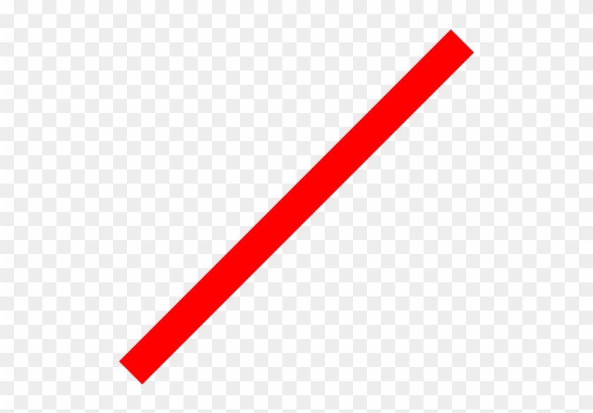 Red Line Png - Red Crayon #1623297
