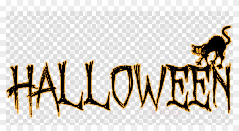 Word Halloween Clipart Halloween Word - Illustration #1623820