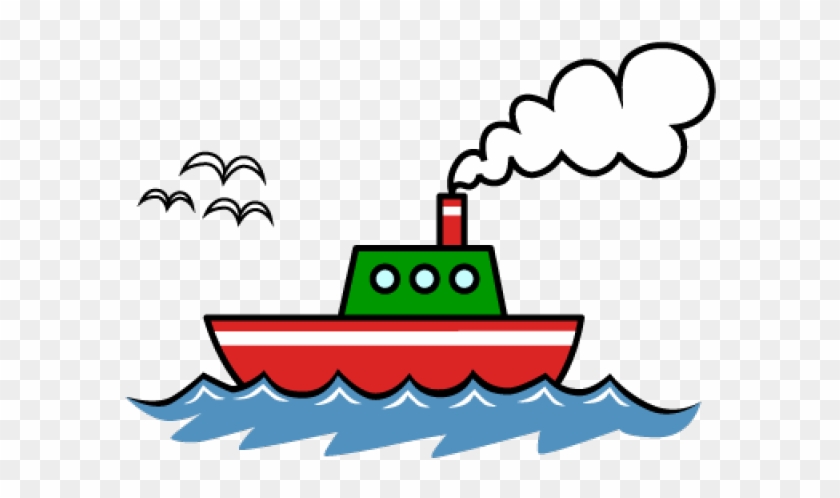 Cruise Clipart Cargo Ship - 船 イラスト 簡単 #1623987