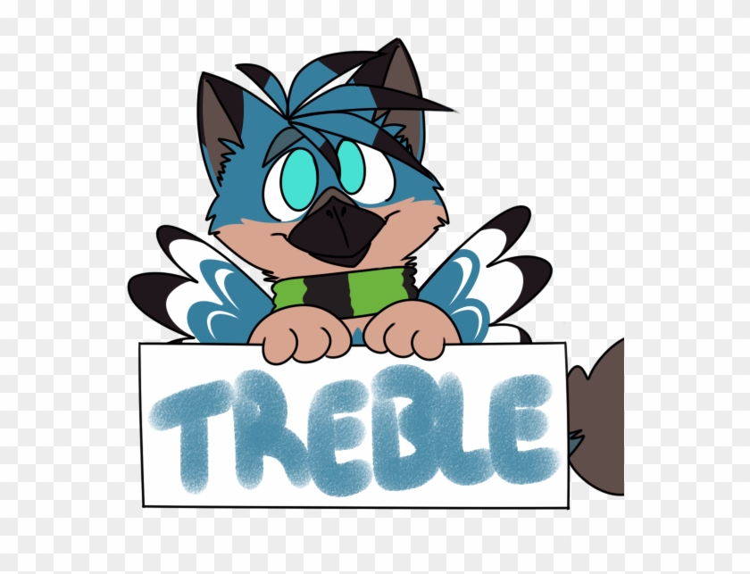 Treble Winter Badge - Cartoon #1624208